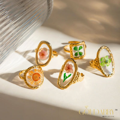 Bague Flowers of Lily - GOLDARRY™