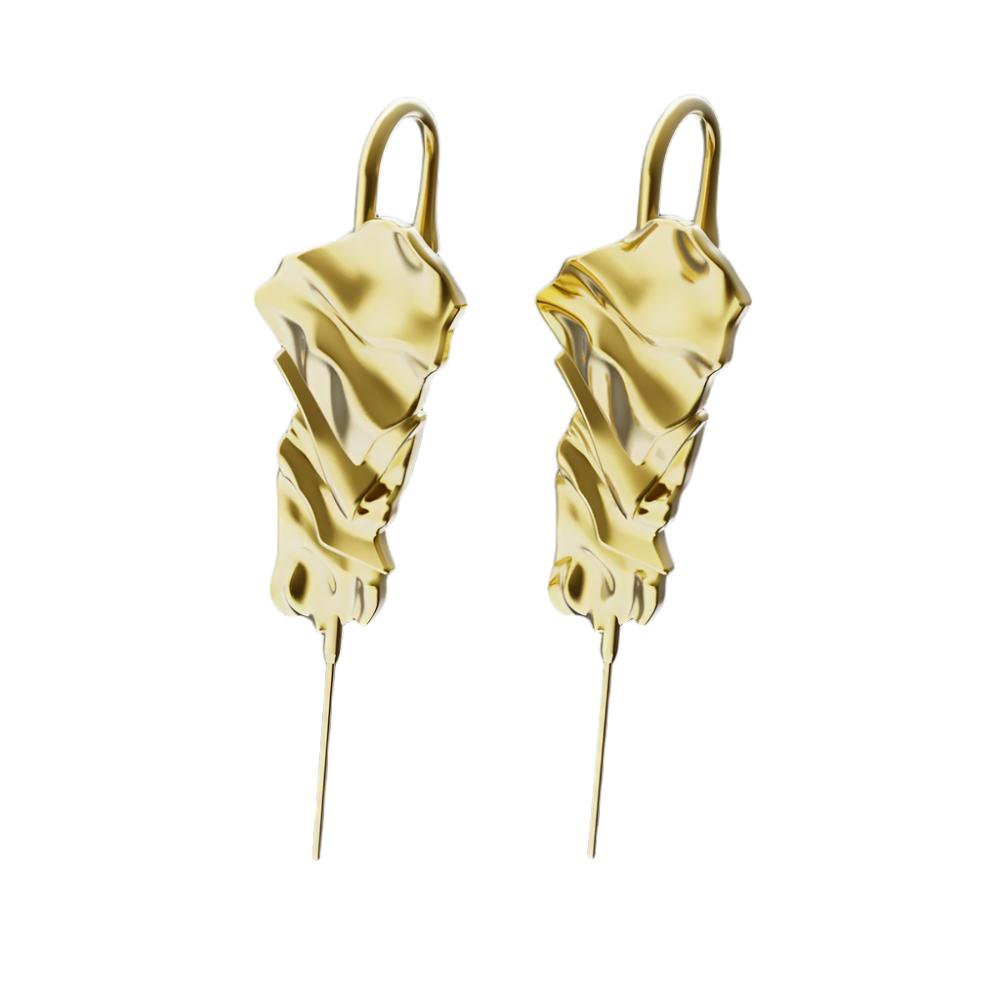 Boucles Cascade sculptée - GOLDARRY™