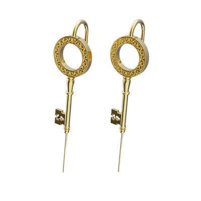 Boucles Clé majestueuse - GOLDARRY™