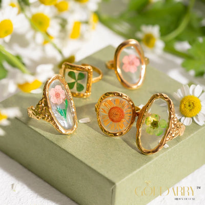 Bague Flowers of Lily - GOLDARRY™