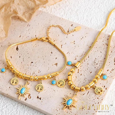 Collier et Bracelet Yoadan - Goldarry™