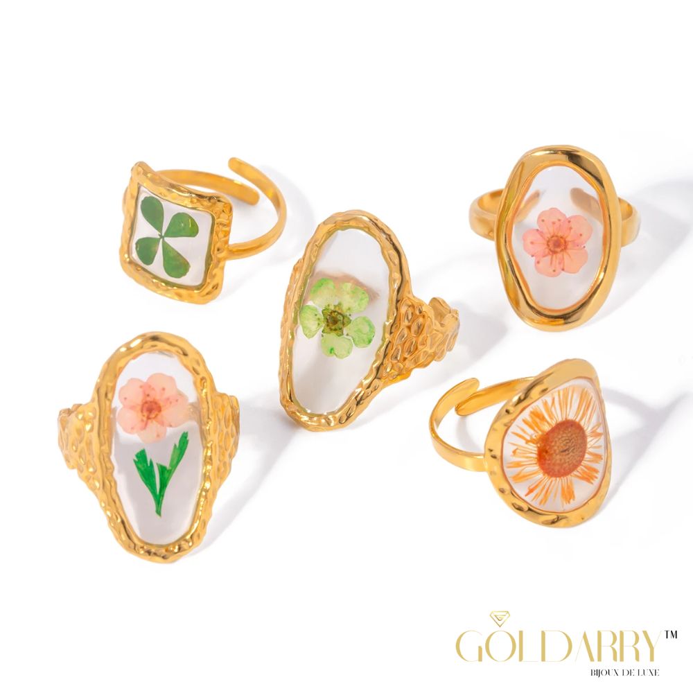 Bague Flowers of Lily - GOLDARRY™