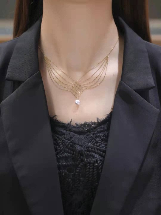 Collier de sirène avec perle Goldarry™