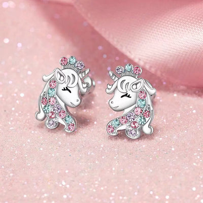 Boucles d'oreilles Licorne - Goldarry™