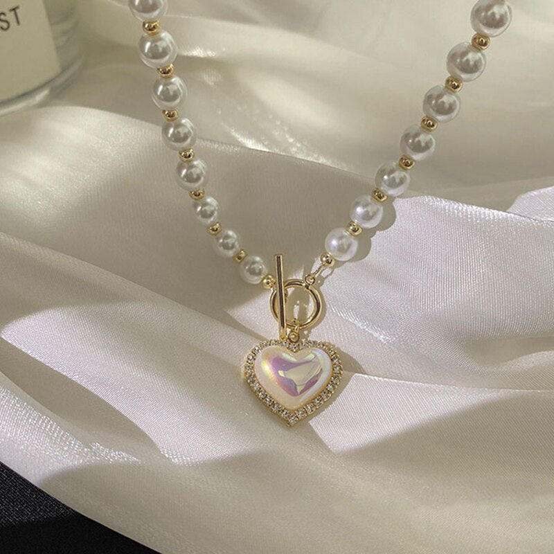 Collier "Perles d'Amour " - Goldarry™
