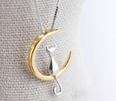 Collier " Chaton Nocturne" - Goldarry™