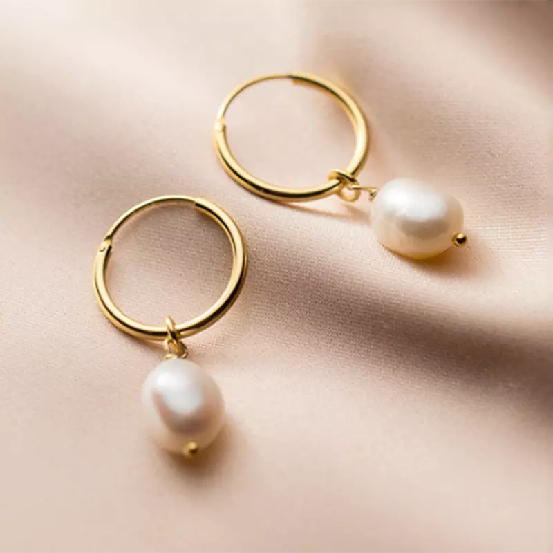 Boucles d'oreilles de sirène avec perles Goldarry™