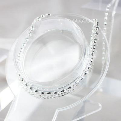 Double Bracelet en Argent Pure - Goldarry™